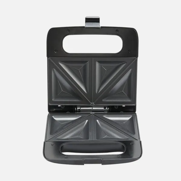 Sandwichera Eragon 750w Negro Antiadh.luz Indicad Placa 21x12cm Grill.tacto Frio 8x22x21,5cm