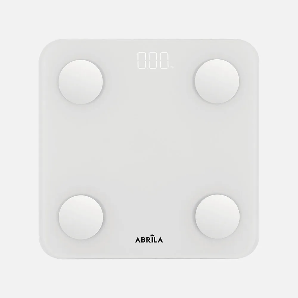 Bascula Baño Nakai Cap.180kg Bl Vidrio Temp5mm Dis Play Analis15dat.bluetooth