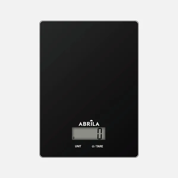 Bascula Cocina Namid Cap.5kg Negro Platf.vidro Templado Display Apagado Automatico Funcion Tara 1,5x14,5x20cm