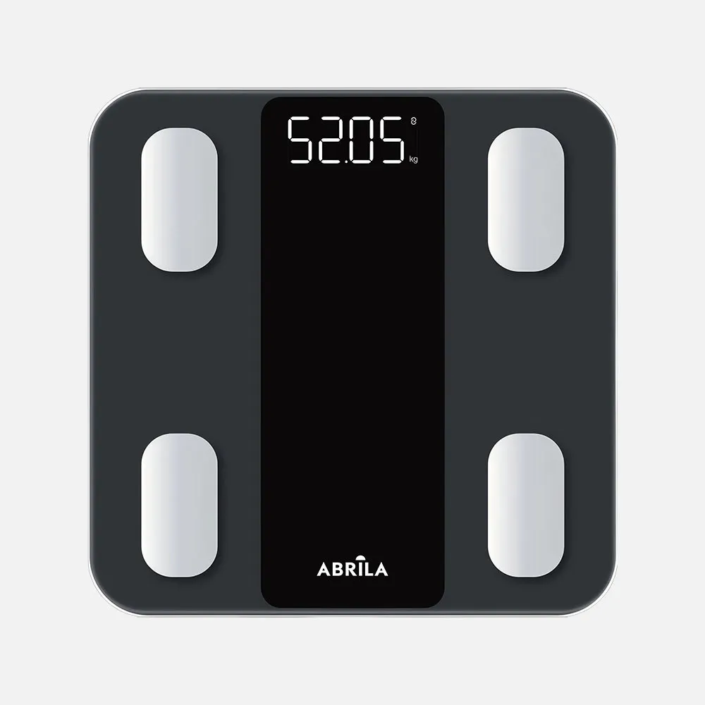 Bascula Baño Enola Cap.180kg Ne Vidrio Temp5mm Dis Play Analis15dat.bluetooth