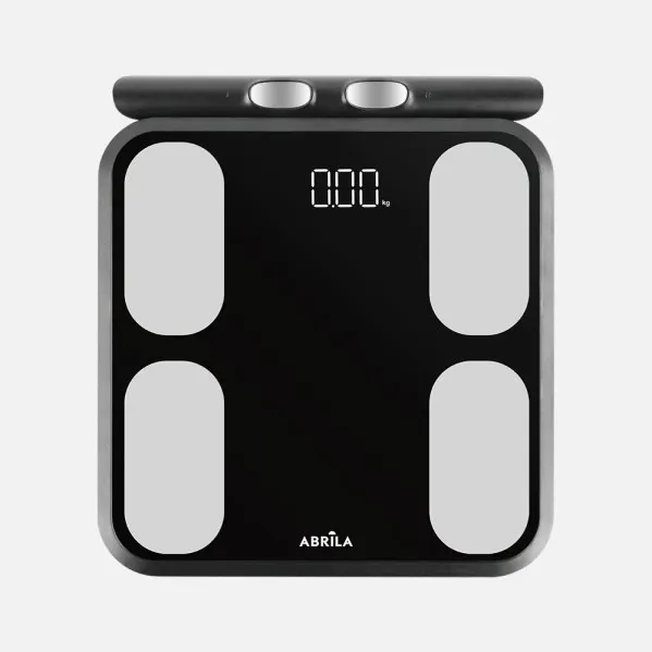Bascula Baño Dasan Cap.180kg Negro Analis.29datos Display Lcd Enc/apag Autom.bluetooth 3,5x30x33cm 