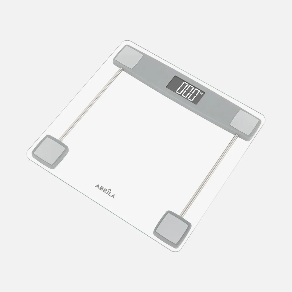 Bascula Baño Adriel Cap.180kg Trasnp Vidrio Temp5m M Display Enc/apag Autom.preciso