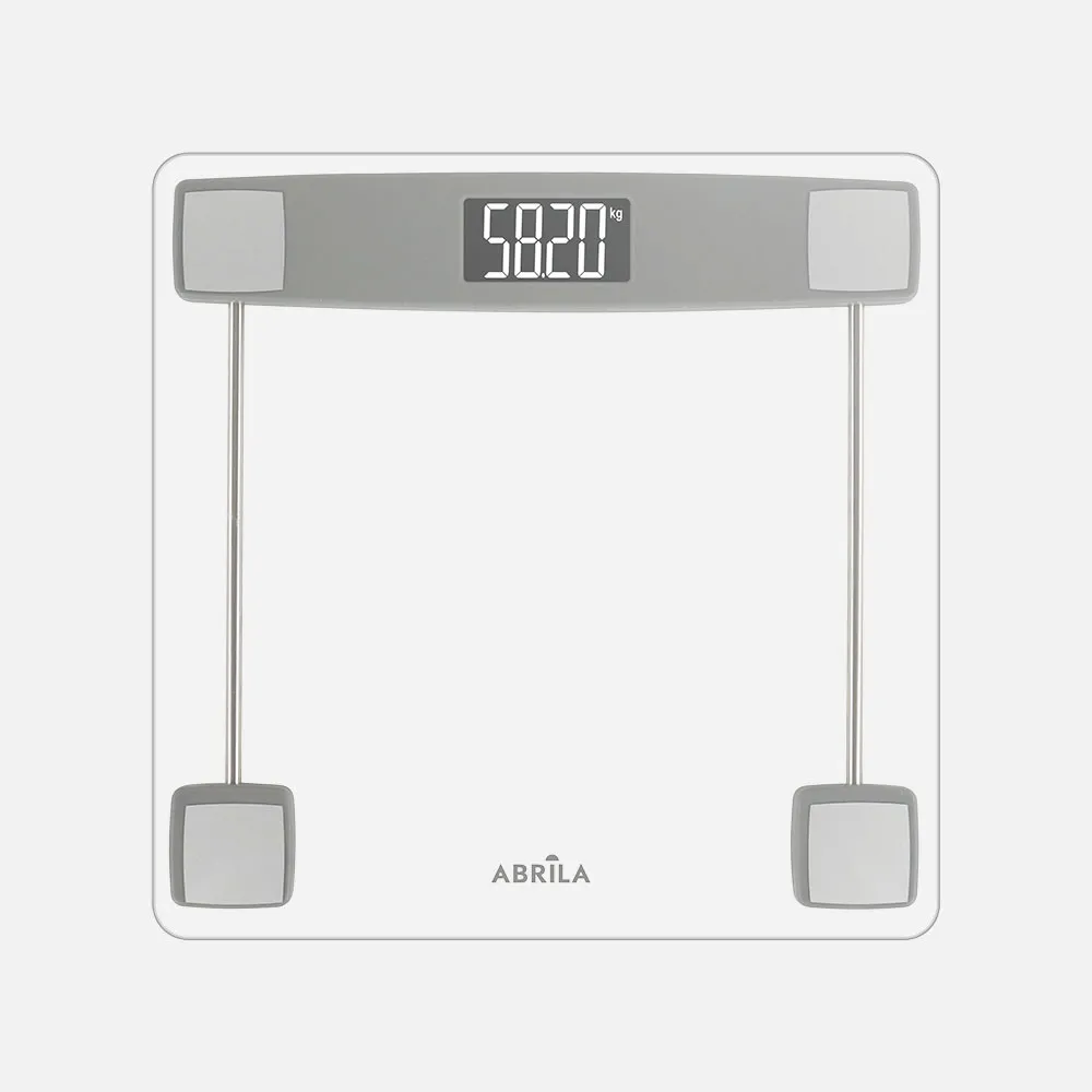 Bascula Baño Adriel Cap.180kg Trasnp Vidrio Temp5m M Display Enc/apag Autom.preciso