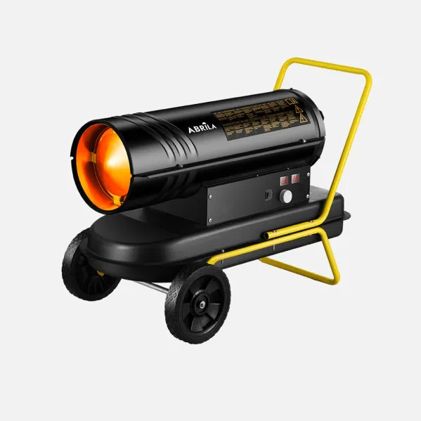 Cannon Heater Diesel Alpine 20kw Black/yellow 19l Flow rate 450m3/h Safety Protection, Temperature Control 56x76,5x39,5cm