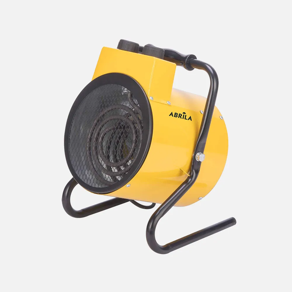 281622050 - Termoventilador Idustrial Acero Inoxidable Divity 2000w Amarillo 2pot Termostato Reg.seg.asa 33x24x22,5 Cm