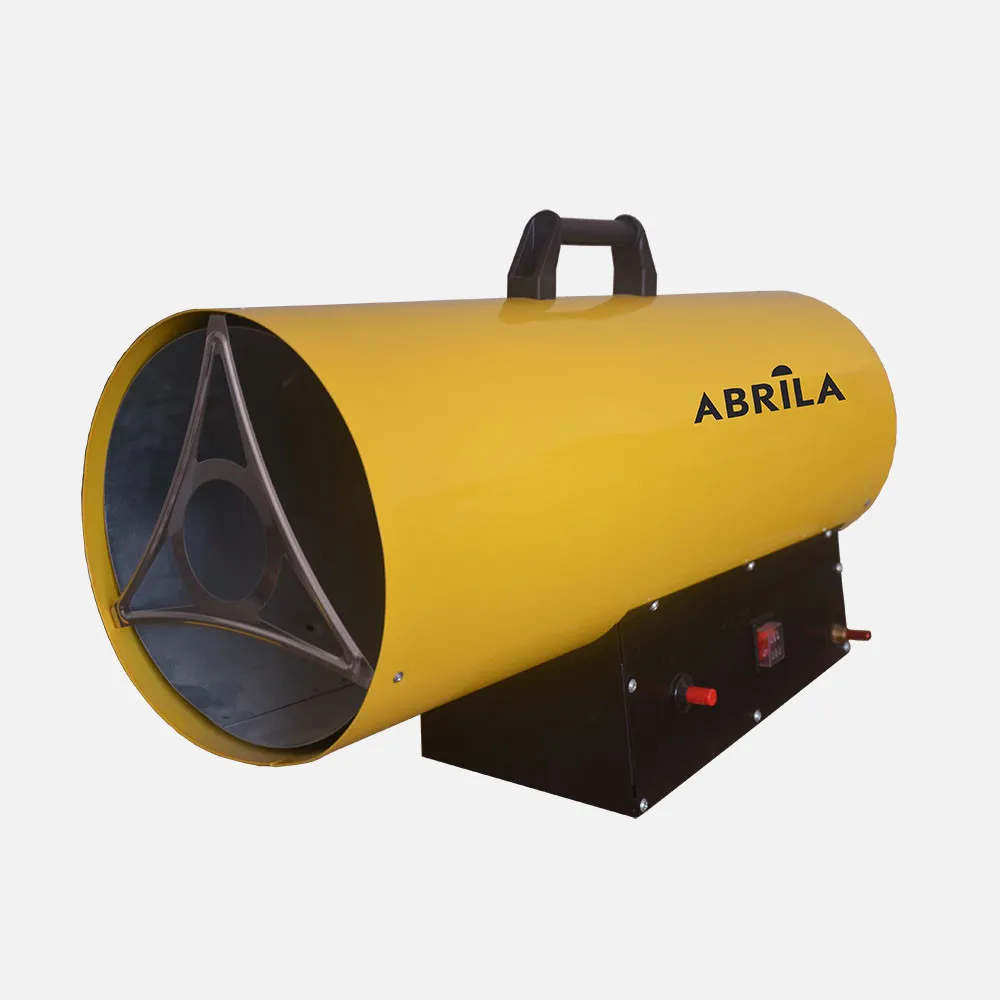 282015050 - Cannon Heater Propane/LPG Gas Micra 50kw Yellow/Black  Flow 650m3/h Cut-out Safety Protection 38,5x22x58,5cm