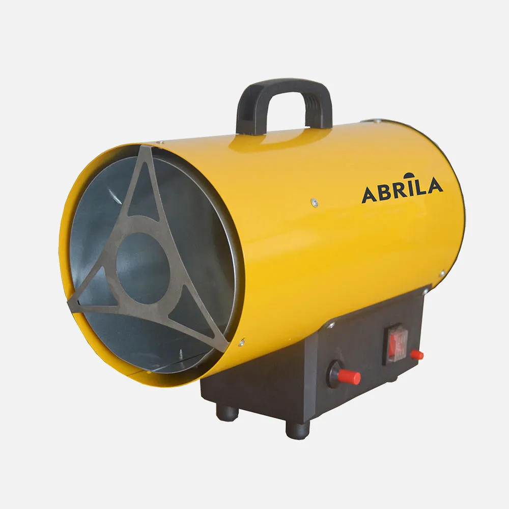 282011550 - Cannon Heater Propane/LPG Gas Micra 15kw Yellow/Black Flow 320m3/h Cut-out Safety Protection 31x18,5x36cm