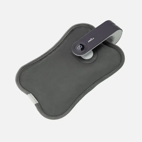 Hot Water Bottle Electric Penelope 400w Grey Dry Resistance,Charger Included,Thermostat 7x27,5x18cm