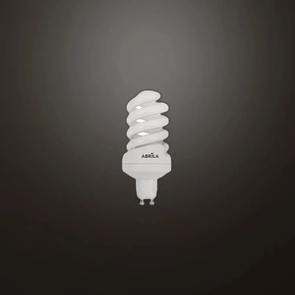 Bombilla Eco. Gu10 15w Ext.minispiral 2700k Calida