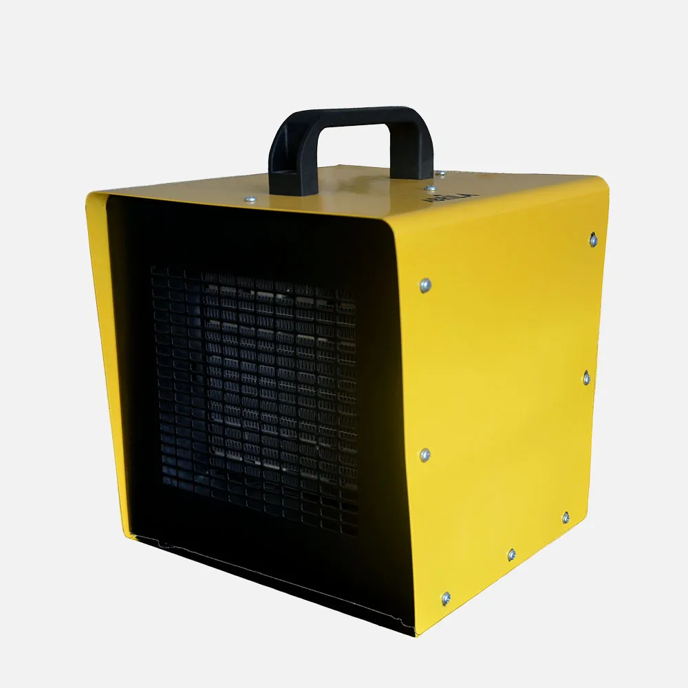 Termov.ceramico Indust. Fajardo 3000w Amarillo 3pot Termostato Reg.seg.asa 28x23x23cm