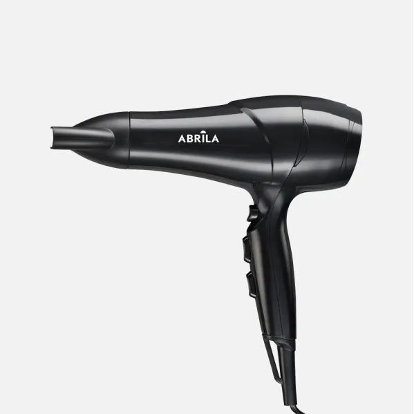 Secador Dc Anila Negro 2200w 2vel.3temp.condensador+difusor Sist.ionico,funcion Frio,filtro Extraible 29x28x9cm