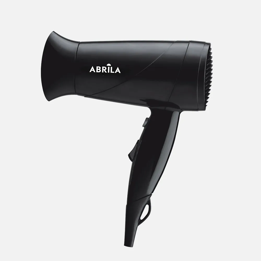 Secador Zuber Negro 1600w 2veloc.fun.frio Motor Dc Concentrador De Aire Y Anilla Colgar