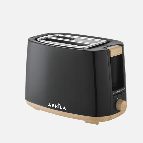 Tostador Pan Ulla 750w Negro/haya 7niv.tostado,descongelacion,  Apagado Automatico,2ranuras,.recogemigas,17x26,5x15cm