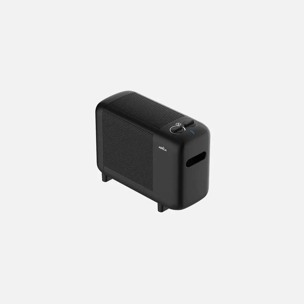 250920609 - Mica Radiator Pinsapo 600w Black 2pot Tip-over Protection 29x38x16cm