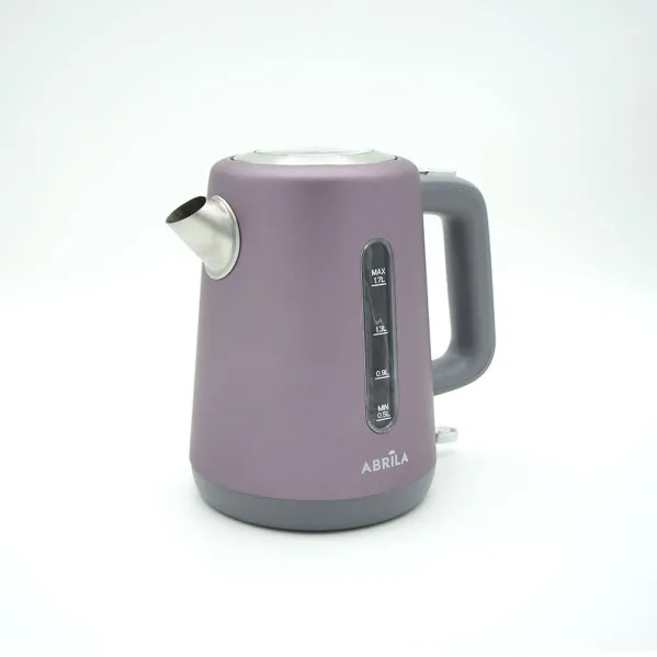Hervidor De Agua Elect.toral Viole/gris 1,7l 2200w Base Giratoria,apagado Automatic.