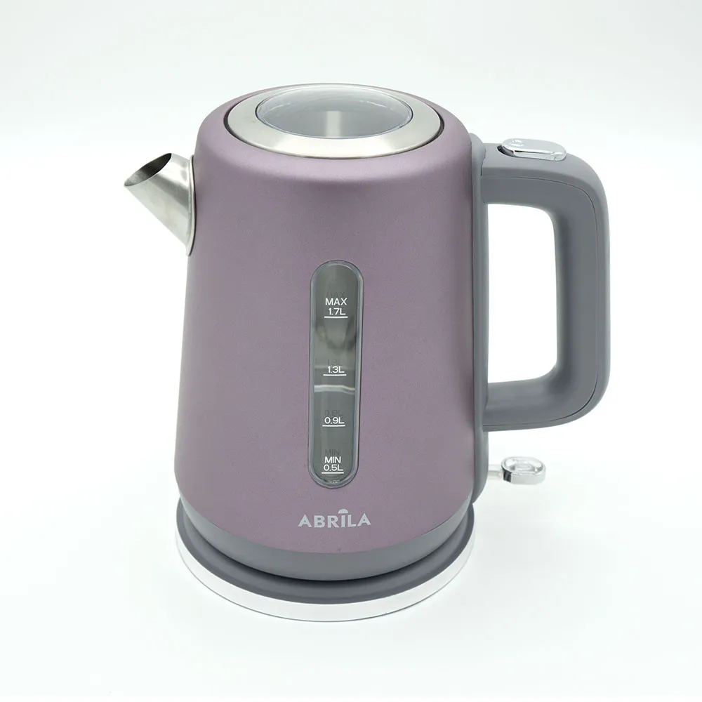 Hervidor De Agua Elect.toral Viole/gris 1,7l 2200w Base Giratoria,apagado Automatic.