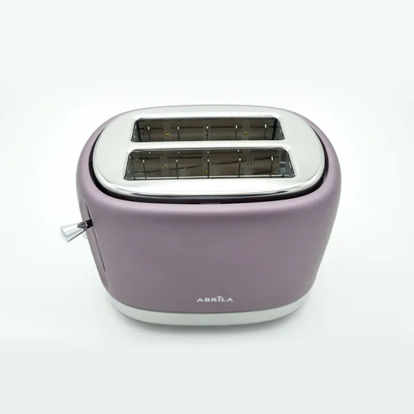Tostador De Pan Urbion 815w Violeta/gris 7niveles De Tostad  2ranuras Recogemigas.descongelar.recalentar. 19,5x16,5x27cm