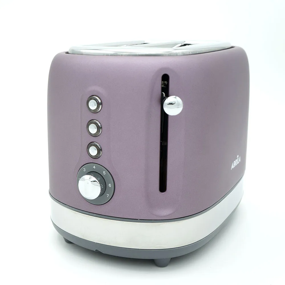 Tostador De Pan Urbion 815w Violeta/gris 7niveles De Tostad  2ranuras Recogemigas.descongelar.recalentar.