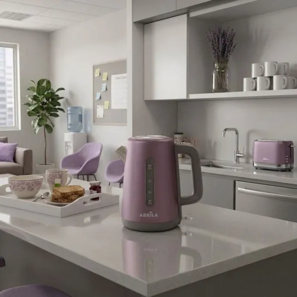 Hervidor Of Water Elect.toral Rape/grey 1,7l 2200w Based Giratoria,turn Automatic.