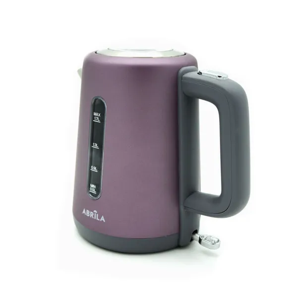 Hervidor De Agua Elect.toral Viole/gris 1,7l 2200w Base Giratoria,apagado Automatic.