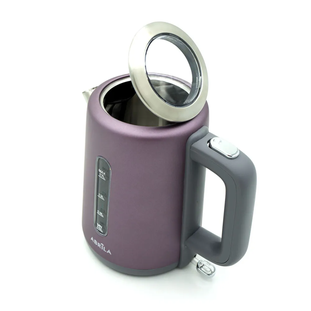 Hervidor De Agua Elect.toral Viole/gris 1,7l 2200w Base Giratoria,apagado Automatic.