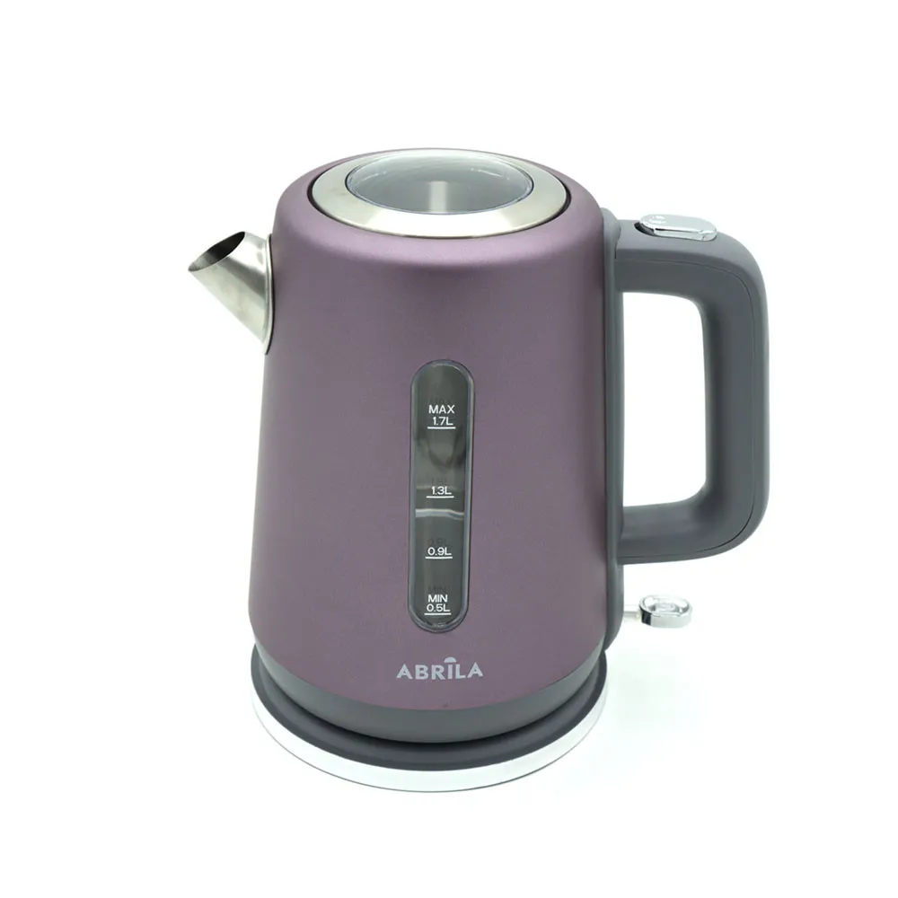 Hervidor De Agua Elect.toral Viole/gris 1,7l 2200w Base Giratoria,apagado Automatic.