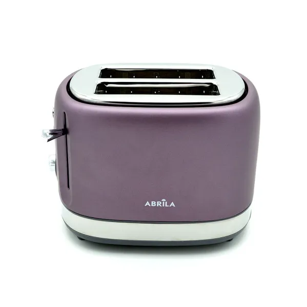 Tostador De Pan Urbion 815w Violeta/gris 7niveles De Tostad  2ranuras Recogemigas.descongelar.recalentar. 19,5x16,5x27cm