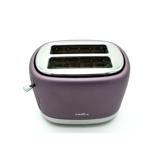 Tostador De Pan Urbion 815w Violeta/gris 7niveles De Tostad  2ranuras Recogemigas.descongelar.recalentar. 19,5x16,5x27cm