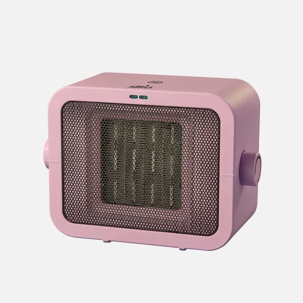Termoventilador Ceramico Ptc Coleman 1800w Rosa 2pot Antivuelco,termostato Reg.,proteccion Seg.17,5x24,5x12cm
