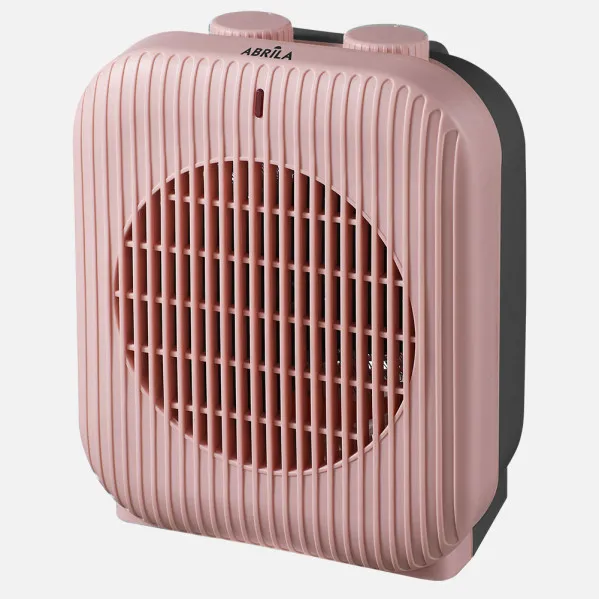 Termoventilador Electrico Brooker 2000w Rosa/negro 2pot.termostato Regulable, Protecc.sobrecalent.y Corte Seguridad 25x20,5x13cm
