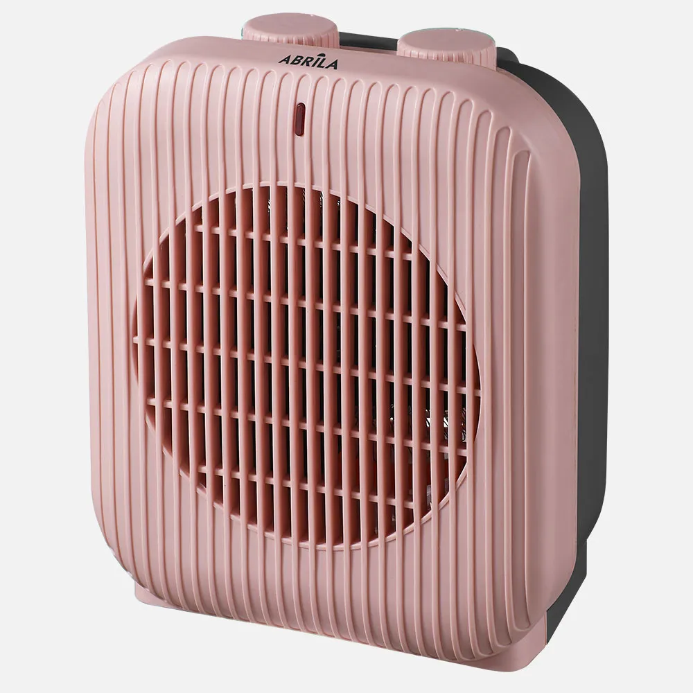 281222019 - Termoventilador Electrico Brooker 2000w Rosa/negro 2pot.termostato Regulable, Protecc.sobrecalent.y Corte Seguridad 25x20,5x13cm
