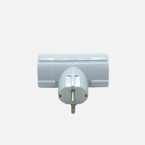 Echo Adapter 2takings Blister pack Mod5 2p+and 16to 230v White Protecc. Children's 4x8,5x10cm