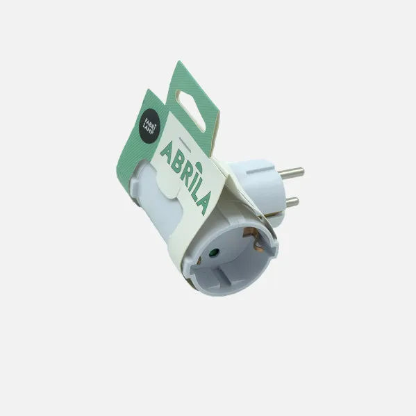 Echo Adapter 2takings Blister pack Mod5 2p+and 16to 230v White Protecc. Children's 4x8,5x10cm