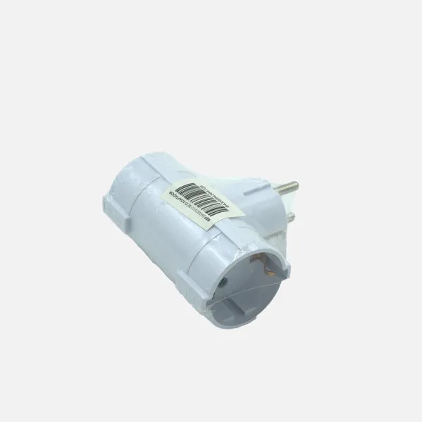 Echo Adapter 2takings Retract.mod5 2p+and 16to 230v White Protecc. Children's 4x8,5x10cm