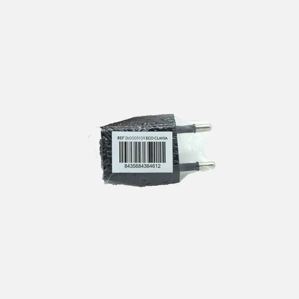 Echo Clavija Retractable Mod5 2p+and 10to 230v Black 2x3,5x6cm