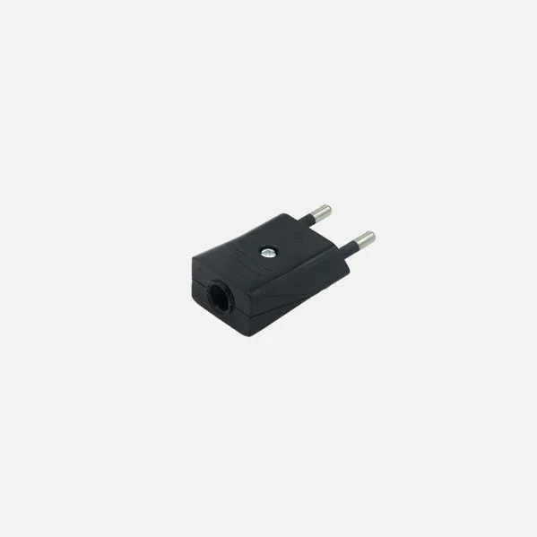 Echo Clavija Blister pack Mod5 2p+and 10to 230v Black 2x3,5x6cm