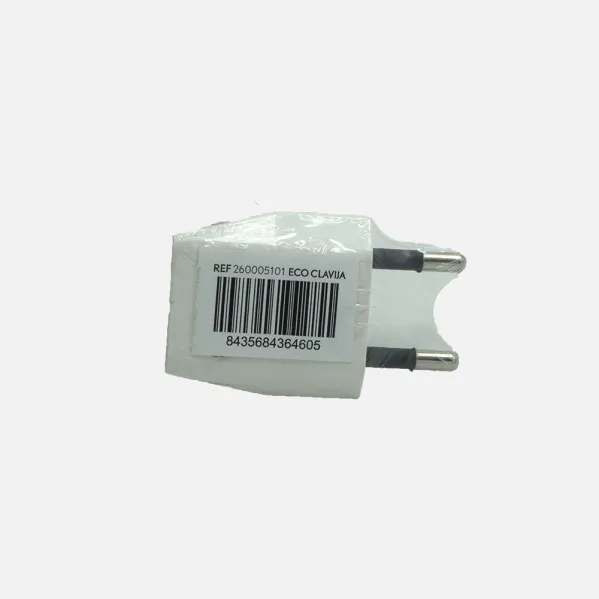 Echo Clavija Retractable Mod5 2p+and 10to 230v White 2x3,5x6cm