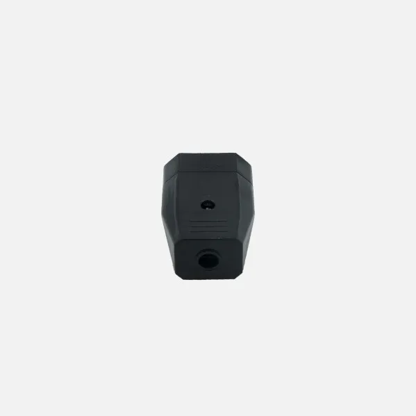 Echo Based Aerial Blister pack Mod3 2p+and 10to 230v Black 2x4x6cm