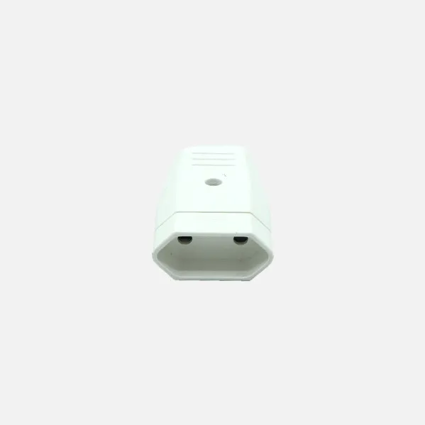 Echo Based Aerial Blister pack Mod3 2p+and 10to 230v White 2x4x6cm