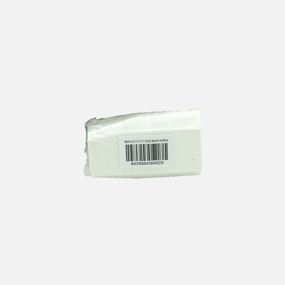 Eco Base Aerea Retractil Mod3 2p+e 10a 230v Blanca