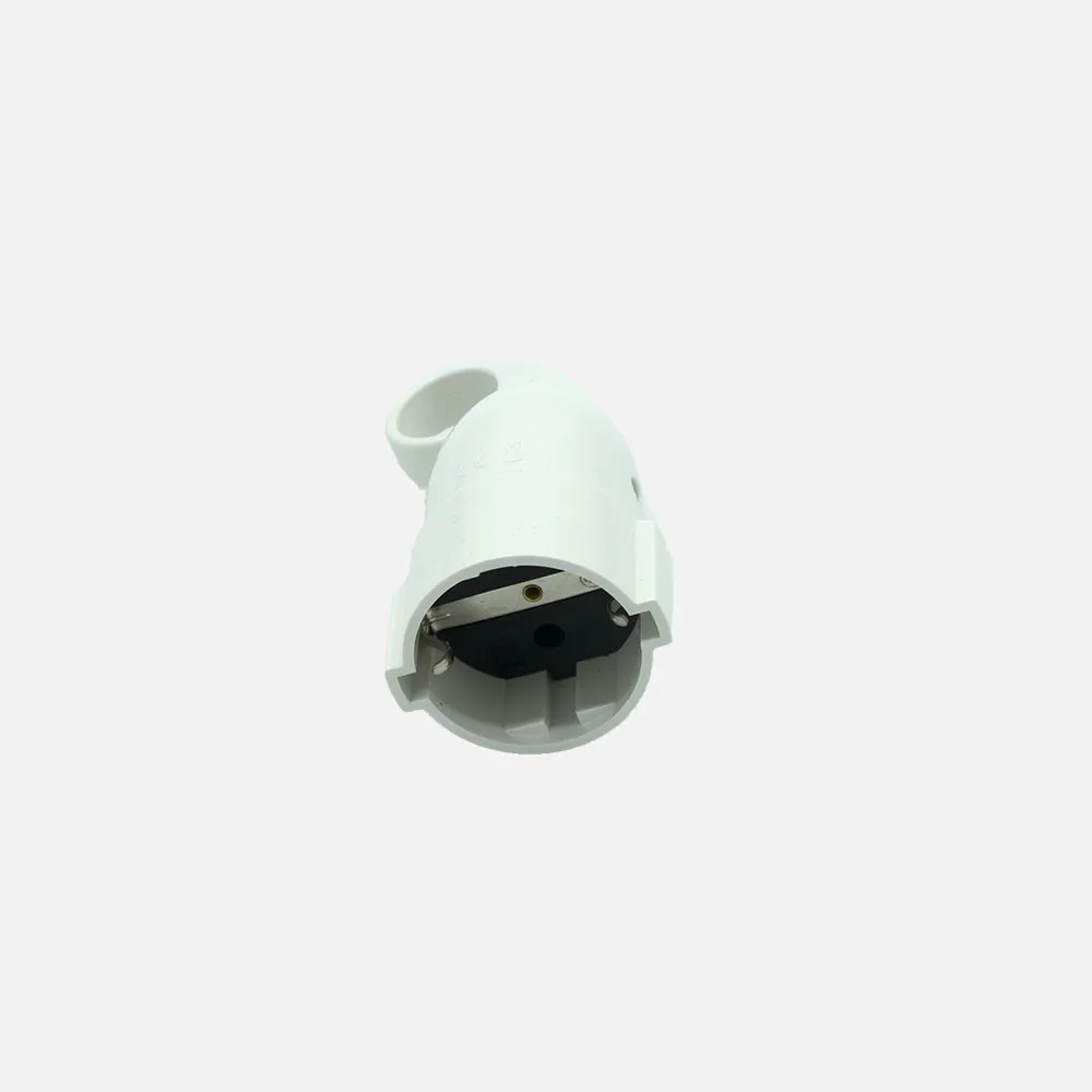 Eco Base Aerea Retractil Mod4 2p+e 16a 230v Blanca