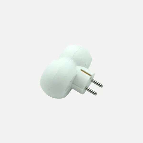 Echo Adapter 2takings Blister pack Mod6 2p+and 16to 230v White Protecc. Children's 5x10x8cm