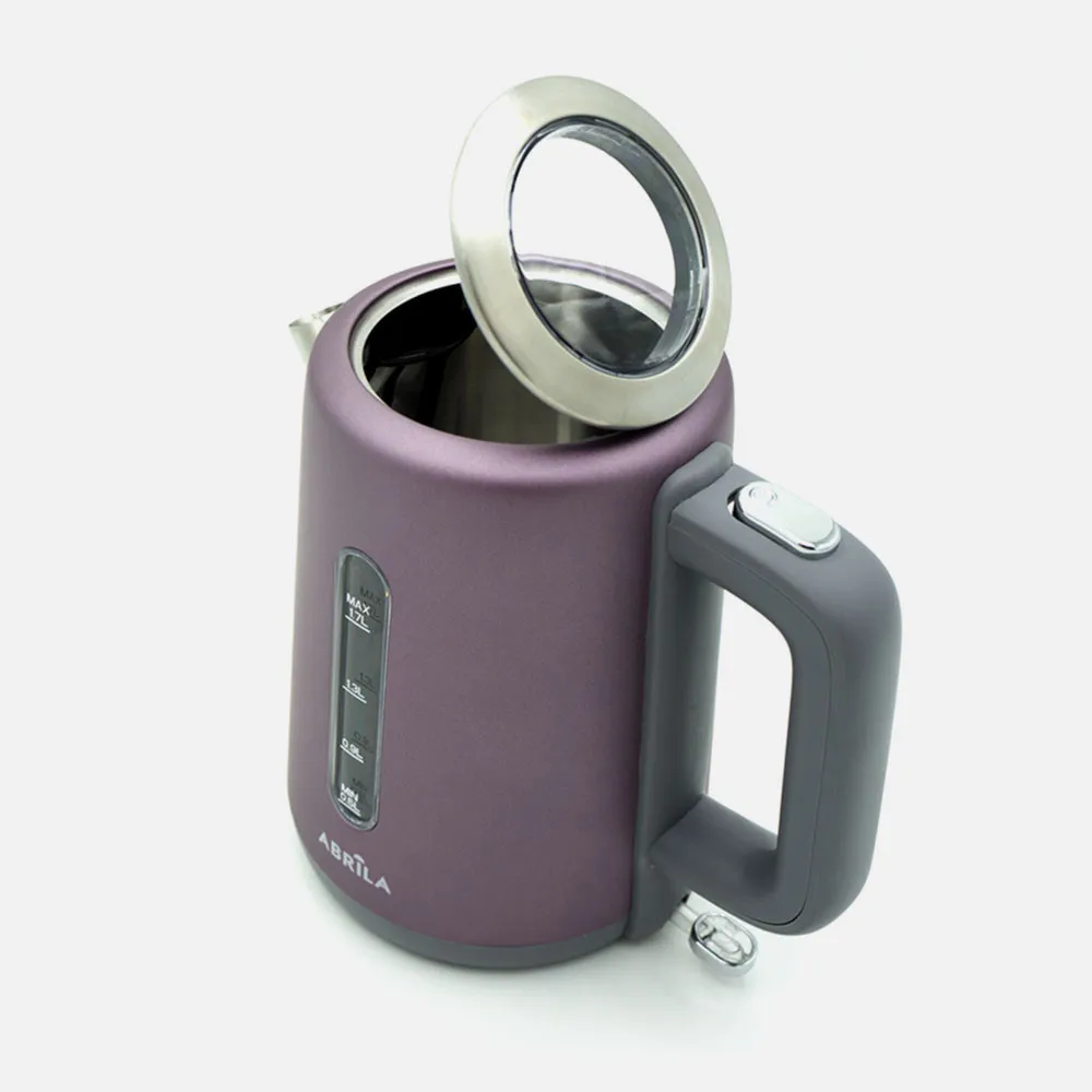 Hervidor De Agua Elect.toral Viole/gris 1,7l 2200w Base Giratoria,apagado Automatic.