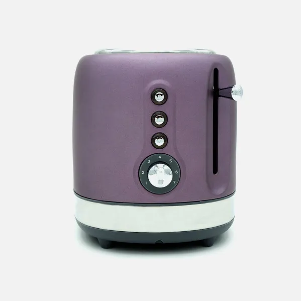 Tostador Of Bread Urbion 815w Violeta/grey 7levels Of Toast  2slots Recogemigas.descongelar.recalentar. 19,5x16,5x27cm