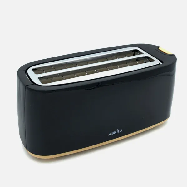 Tostador Bread Eume 1400w Black/there are 7levels Toasted,thawing,  Apag.Automatic,2slots,recogemigas 17x38x14,5cm
