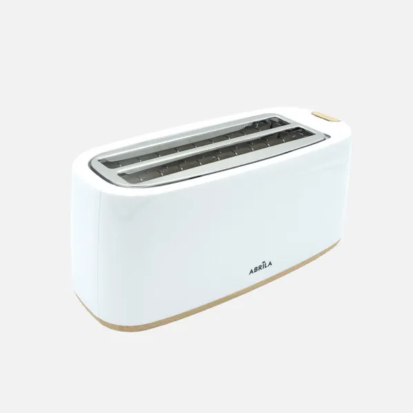 Tostador Bread Eume 1400w White/there are 7levels Toasted,thawing,  Apag.Automatic,2slots,recogemigas 17x38x14,5cm