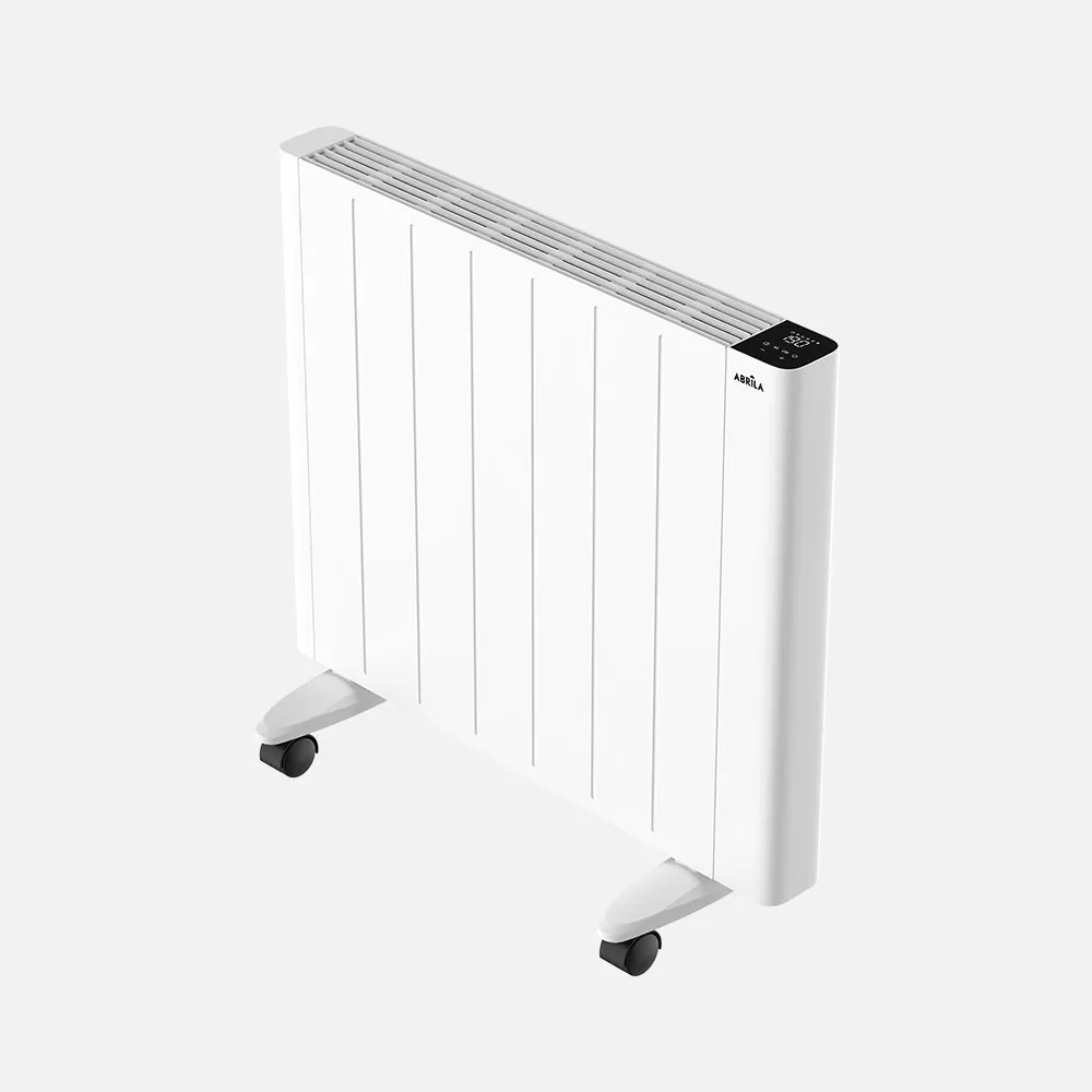 282111501 - Ceramic Electric Radiator Apex White 1500w 3mod Prog7d Touch Tip-over Protection 58x67x8cm