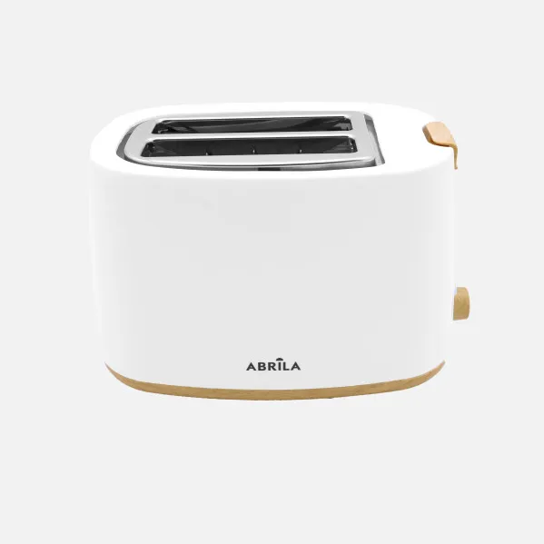 Tostador Pan Ulla 750w Blanco/haya 7niv.tostado,descongelacion,  Apagado Automatico,2ranuras,recogemigas,17x26,5x15cm