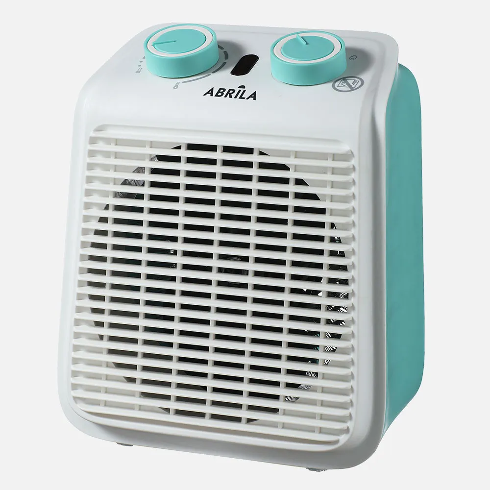 281122008 - Termoventilador Electrico Ponce 2000w Azul/blanco 2pot.termostato Reg, Proteccion Sobrecalentamiento 23,5x19x14cm