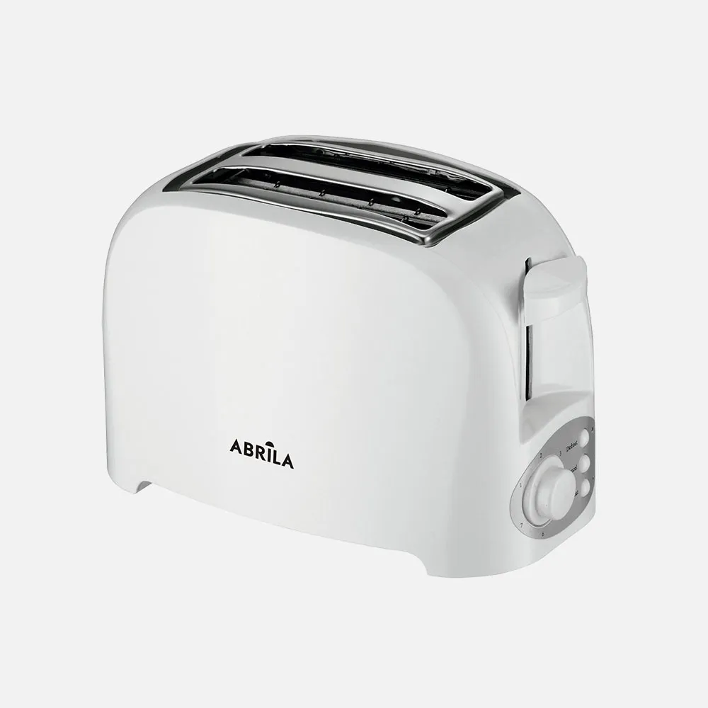 Tostador Pan Carrion 750w Blanco 7niv.tostado  Apag.autom.2ranuras Descongelacion.recalentar.17x26x15 cm